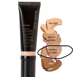 Mary Kay CC Cream Sunscreen Broad Spectrum SPF 15 - Color Medium to Deep
